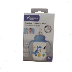 Momeasy Standard PP Feeder with Anti-Colic Nipple for 0M+ Bottle 120ml (Code: 44603)